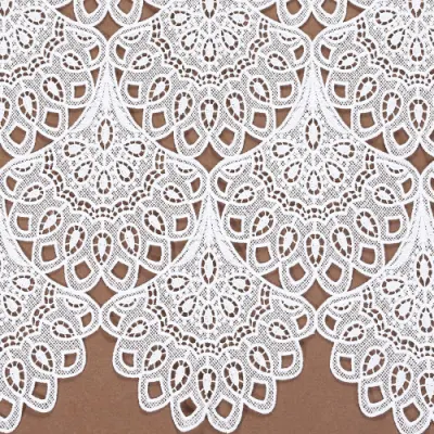 Wholesale Polyester Guipure African Embroidery Lace Fabric Oeko