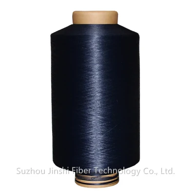 Black Nylon Yarn DTY Fabric 840 Denier